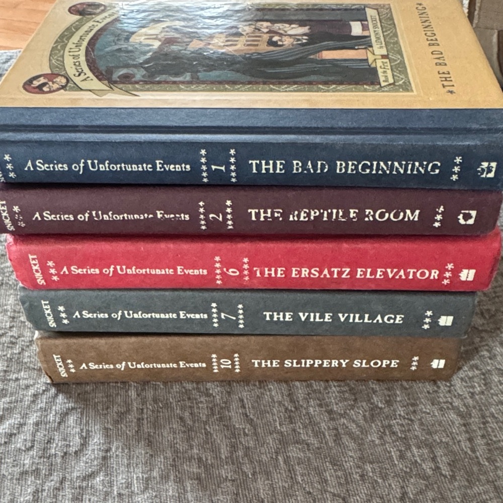 A Series of Unfortunate Events Book Set - Multicolor - Picture 16 of 16